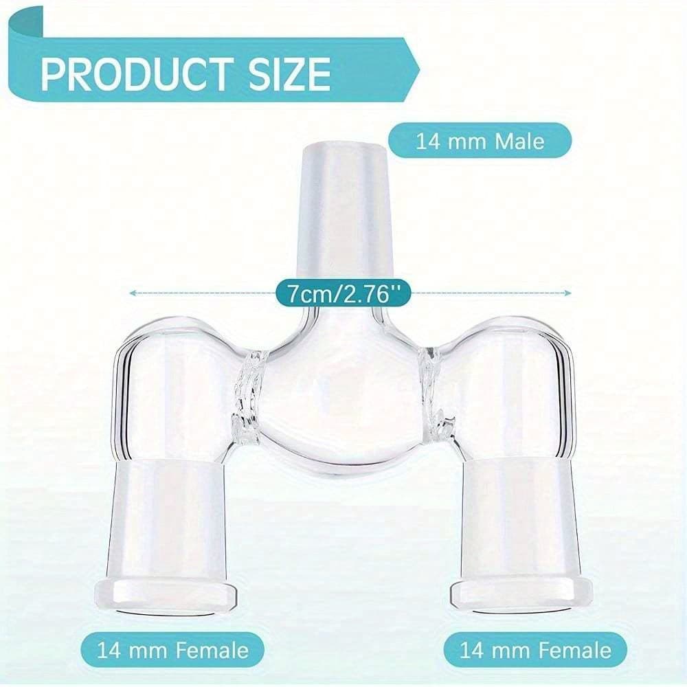 TEMU Double-glazed Connector Adapter For Laboratory Use