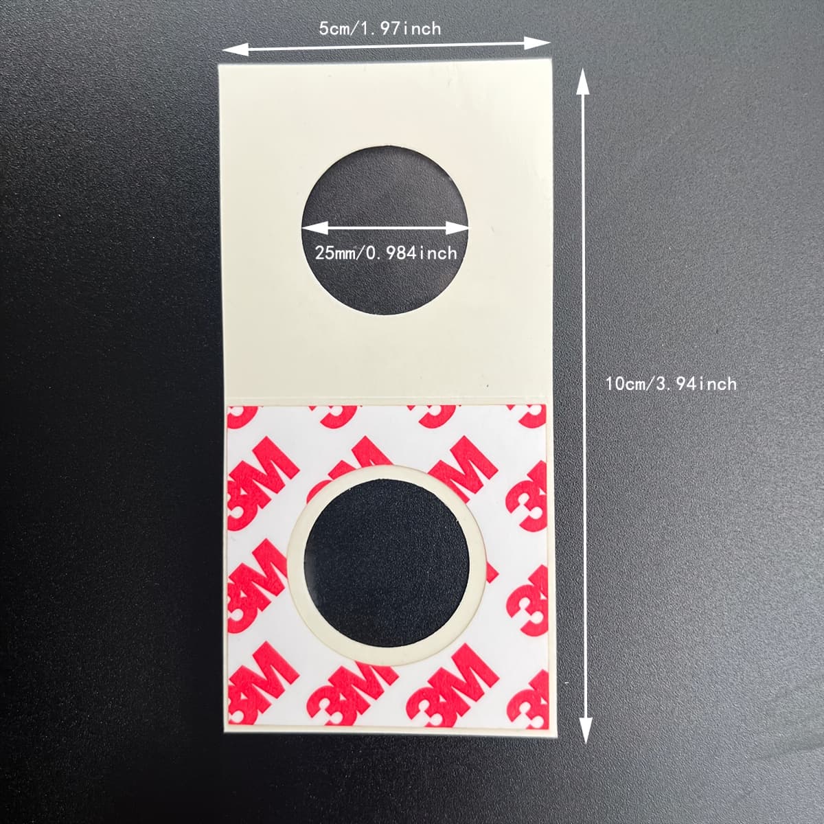 TEMU 50pcs Square Coin Clip , 50pcss/box Genuine Handmade Double-sided Tape Coin Protection Supplies