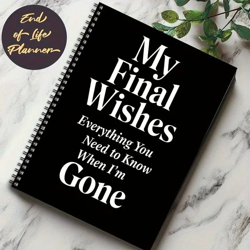 TEMU Planner - My : To 'm Gone End-of- Suitable For Emotional Workbook, Memory Reflection Book, Life Reflection Journal, Gratitude & Fare