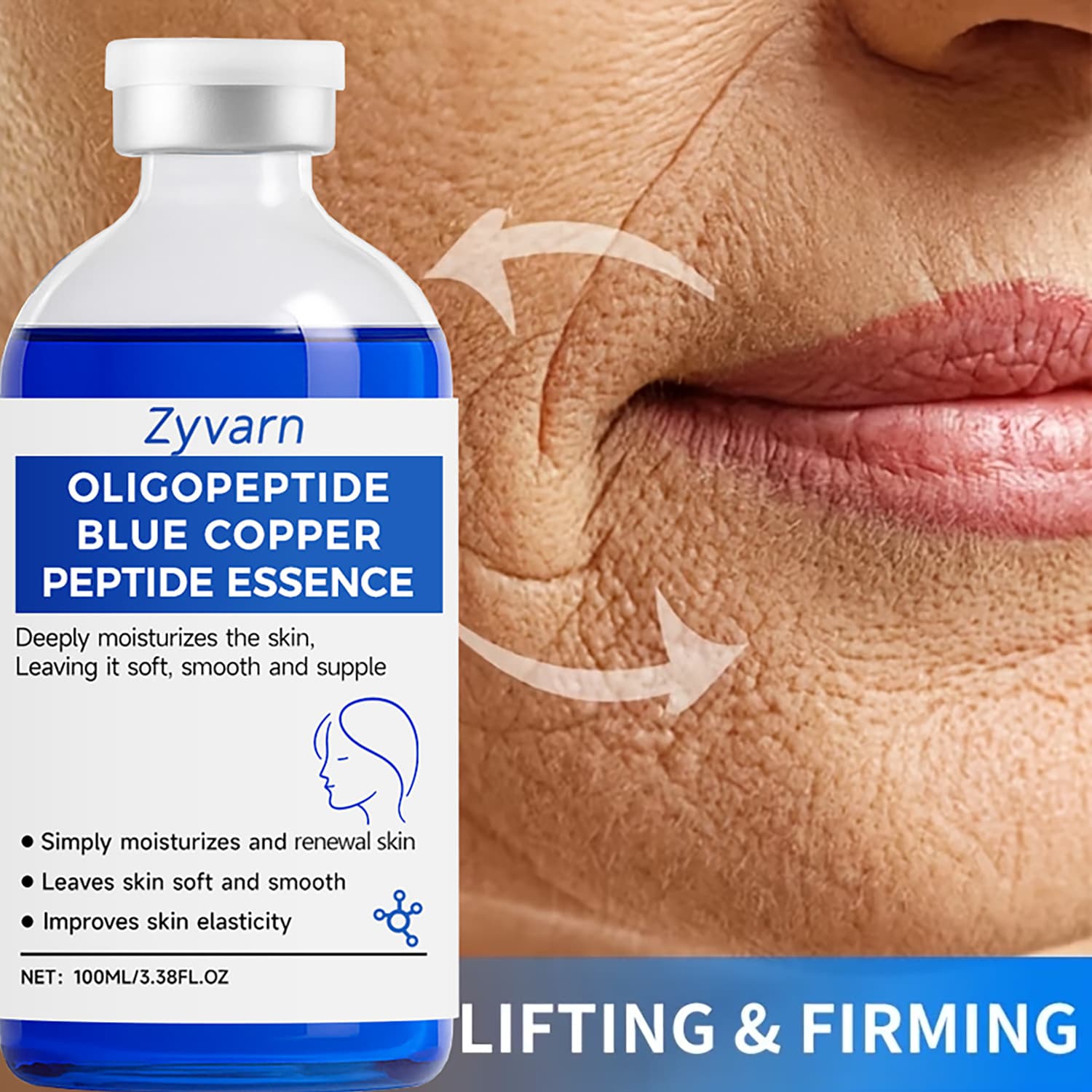 TEMU 100ml Peptide Firming Serum-enriched With Peptides And Vitamin C-instantly Facial Skin, Lifts The Skin, And Tightens Facial For Rapid Skin Tightening- Skincare Serum- And More