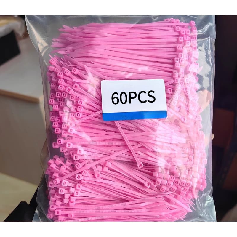 TEMU Self-locking Nylon Cable Ties, And Durable, Suitable For Indoor And Outdoor Environments, Used For Cable Management At Events, Clubs, And ,