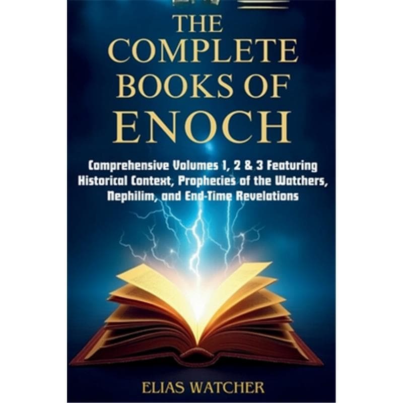 TEMU The Complete Books Of Enoch: Comprehensive Volumes 1, 2 & 3 Featuring Historical Context, Prophecies Of The Watchers, Nephilim, And End-time Revelations