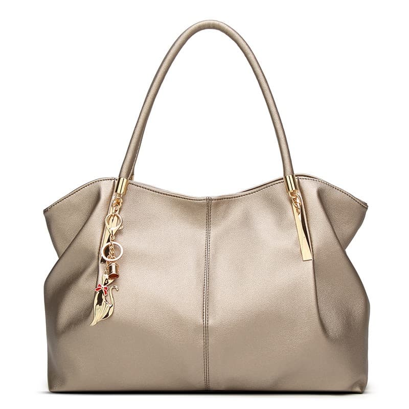 TEMU Women's Mom Tote Bag Large Capacity Chic Minimalist Textured Shoulder Crossbody Purse Versatile Multi Function Carryall