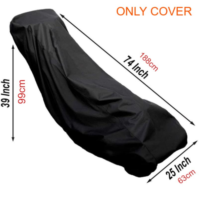 TEMU Lawn Mower Cover, Waterproof Hand-pushed Lawn Mower Protective Cover, Universal Oxford Cloth Lawn Mower Cover, Features Dust Protection And Uv Resistance, And Comes With A Drawstring Design
