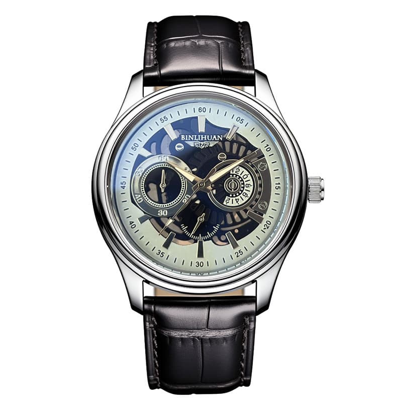 TEMU Men's Casual Quartz Watch, A Quartz Watch With A Design