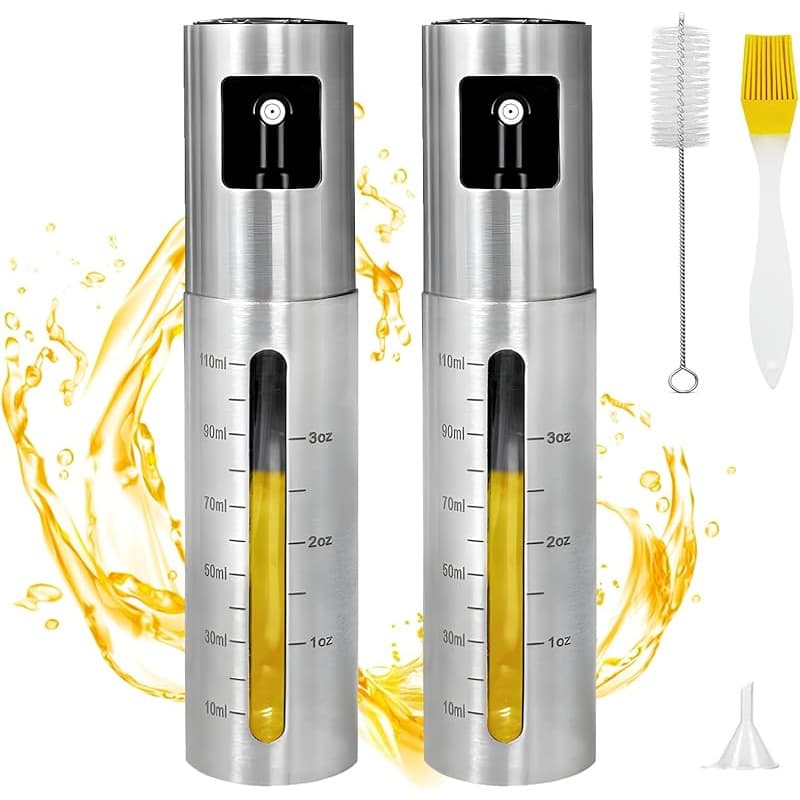 TEMU Olive Oil Sprayer For Cooking, Olive Oil Sprayer For Air Fryers, Olive Oil Sprayer Mister Dispenser Bottle For Kitchen, Air Fryer, Salad, Baking, Roasting, Grilling, Frying