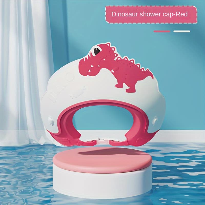 TEMU Shower With Dinosaur Design, Leak-proof And , Includes Ear Protection For Children Under 6 Years Old, Bath Accessory