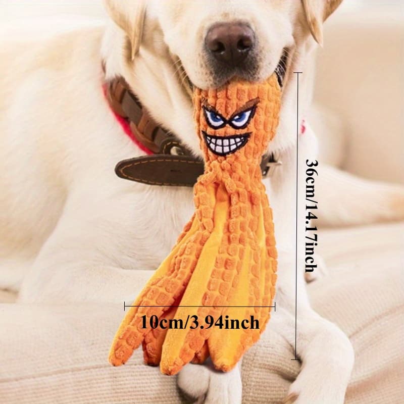 TEMU Dog Toys For & - Squeaky Plush, Large Chew Proof Toy, Reinforced Stitching & , Durable Gift For Dogs