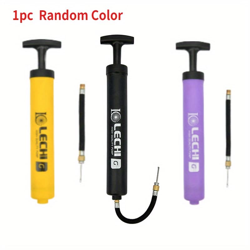 TEMU Portable Ball Inflator: Inflate Basketballs, Footballs, And Volleyballs With Ease Random Color