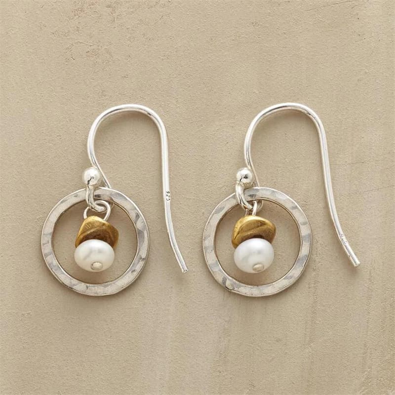 TEMU Creative Circular Pendant Earrings, Holiday Gifts, Birthday Party Gifts, Anniversary Gifts, Jewelry, Valentine's Day, Father's Day