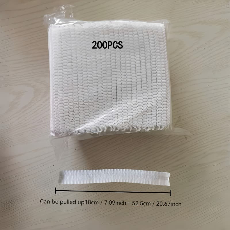 TEMU 200pcs Disposable Broom Covers, Household Essential Dusting Cloth Covers, Electrostatically Attracts Hair And Dust For