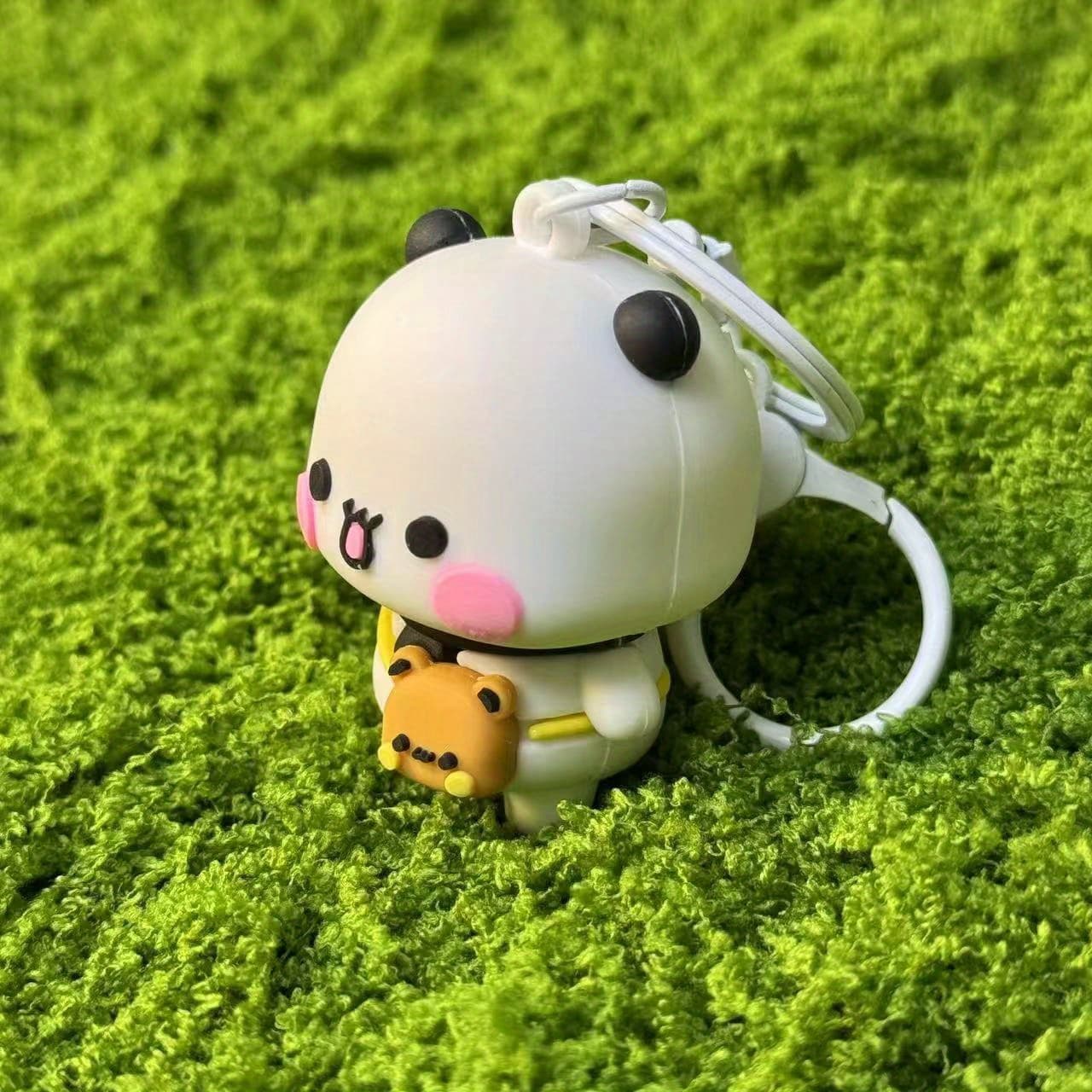 TEMU New 2 Keychain Backpack Pendant Cute Plush High-value Couple Bag Decoration