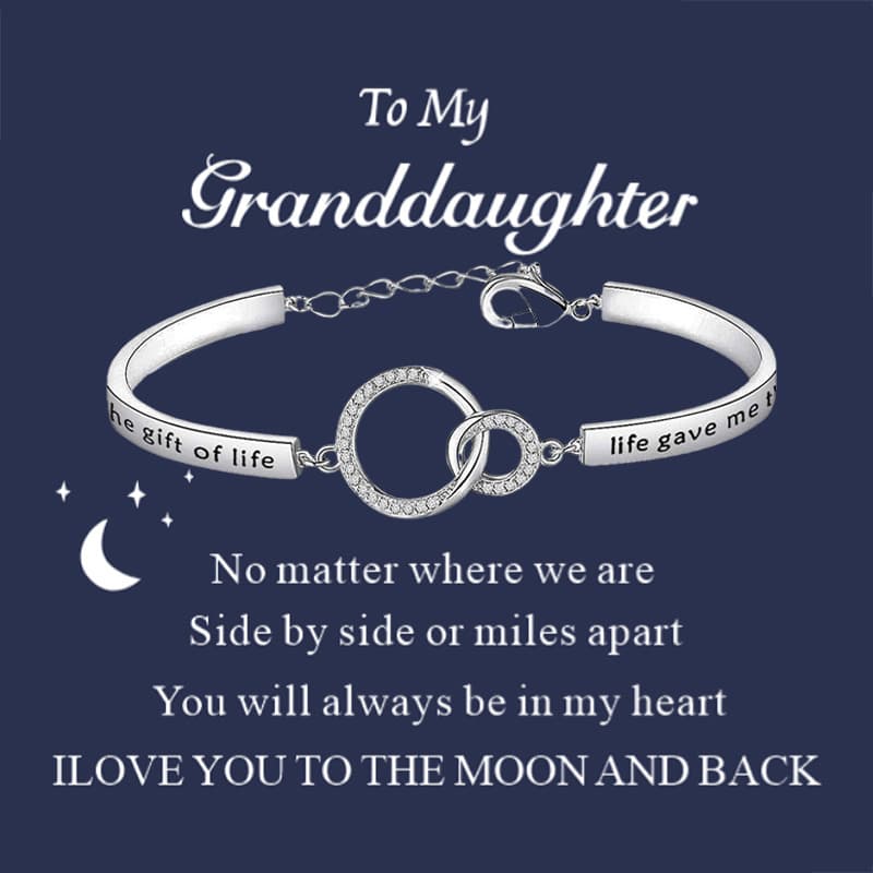 TEMU 2pcs Bracelet+gift Card Circular Inspirational Bracelet Gifts You Are Than You For For Granddaughter Halloween Christmas New Year's Party Gifts Jewelry For And Gift Cards