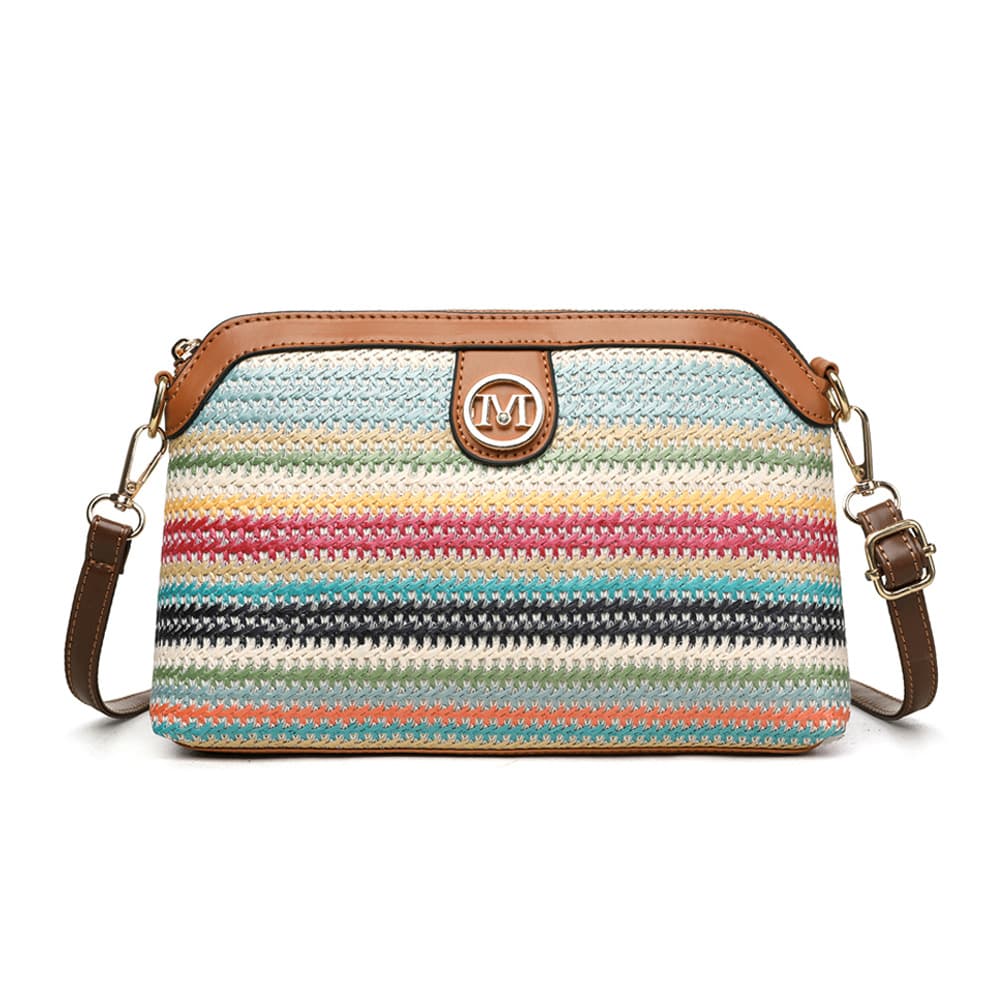 TEMU Easy Crossbody Bag, Fashionable Color-block Bag For Women, Casual And Elegant Shoulder And Crossbody High-