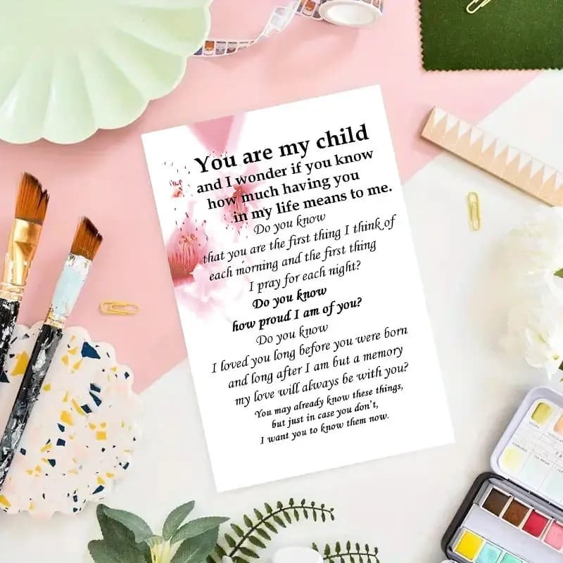 TEMU The 4pcs Pre-order Set (which Includes 2 Greeting Cards And 2 Envelopes) Offers A Greeting Card Perfect For Anyone. It Conveys The Most Messages