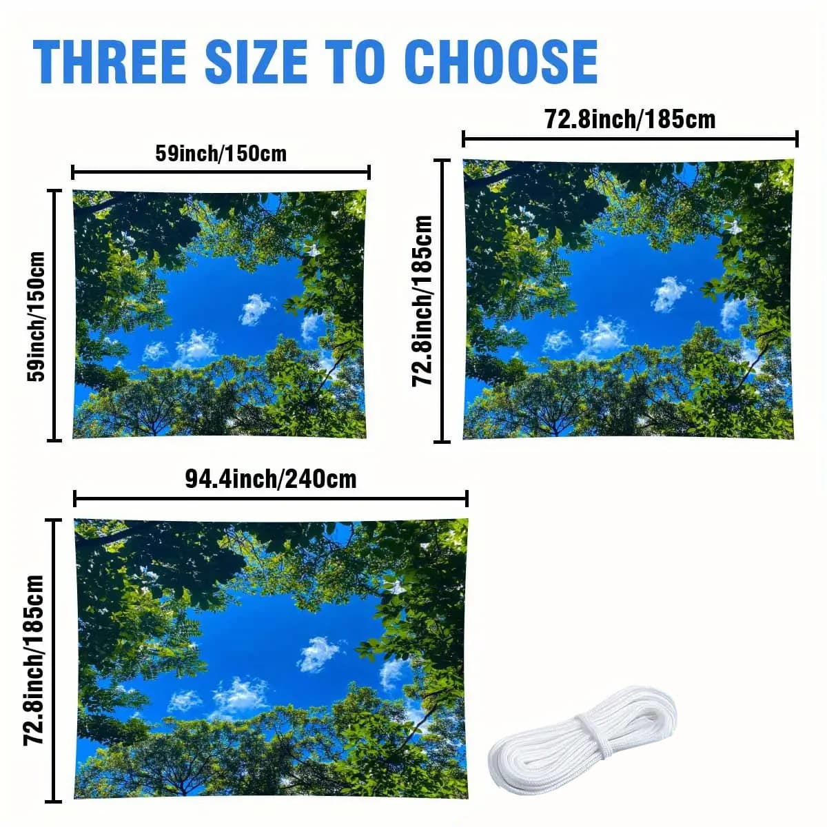 TEMU 1pc Qd- -tree Leaf -sunshade Canopy, Lightweight Polyester For Beach, Camping, Garden, Picnics - Outdoor Adventure Shade (poles Not Included)