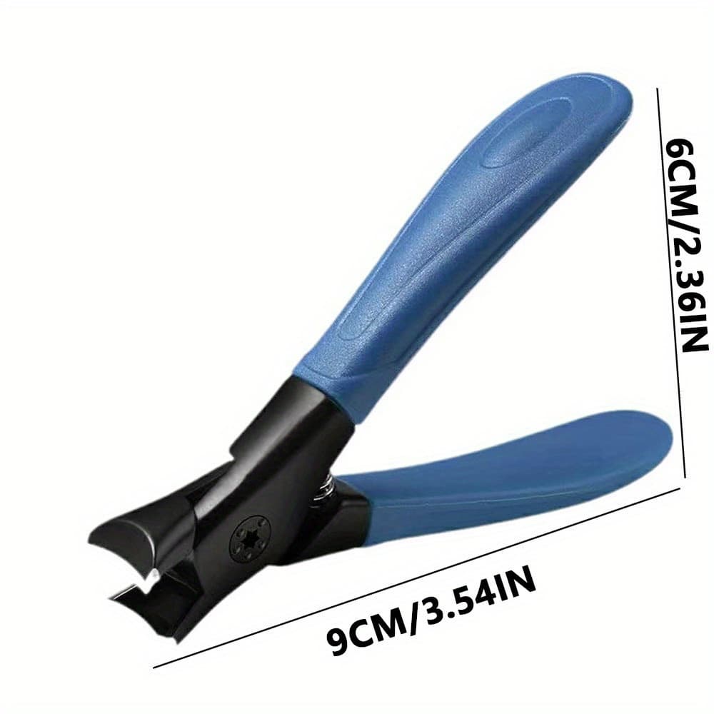 TEMU Professional Nail Clippers For Thick Toenails - Large Opening, Durable & Easy To Clean, Blue & , Home Use