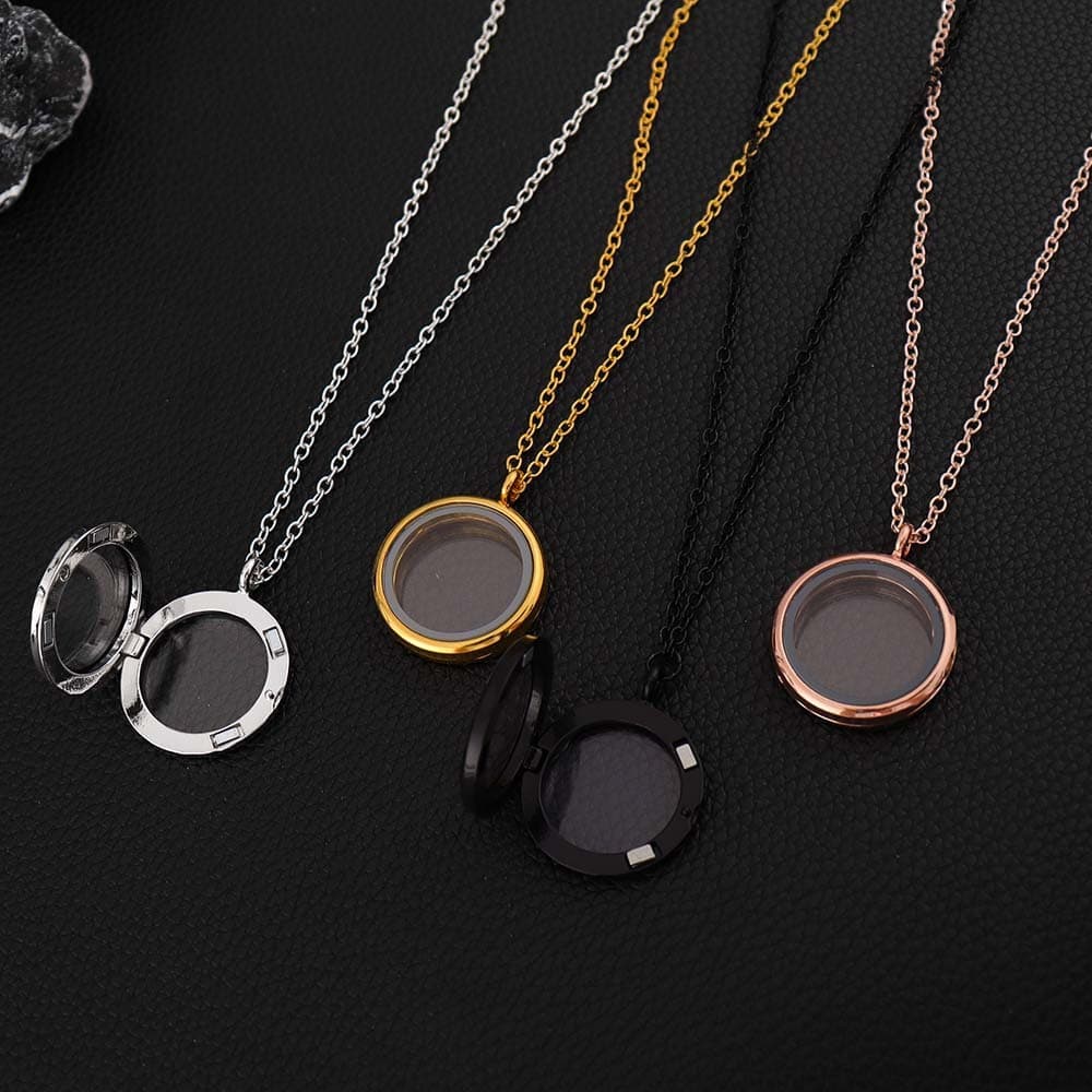 TEMU 4pcs Simple Men And Women Pendant Couple Necklace Holiday Gift Jewelry