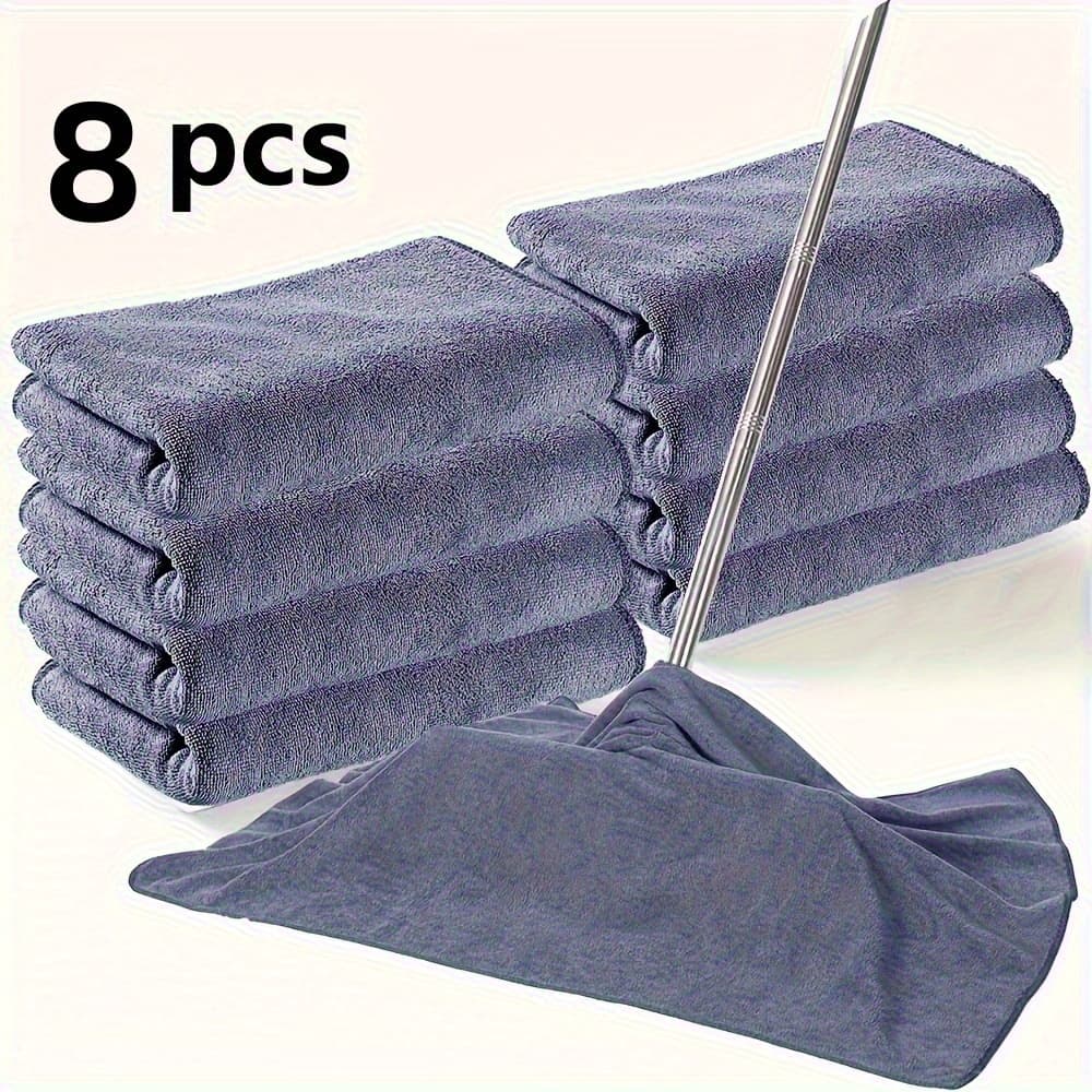 TEMU Super Fine Microfiber Cleaning Cloths, Reusable, Quick Dry, Non-fluffy, , For , Mop, Window Cleaning, Living Room, Bedroom, Outdoor, Toilet, Kitchen Essential For Back To School & Holiday Gifts