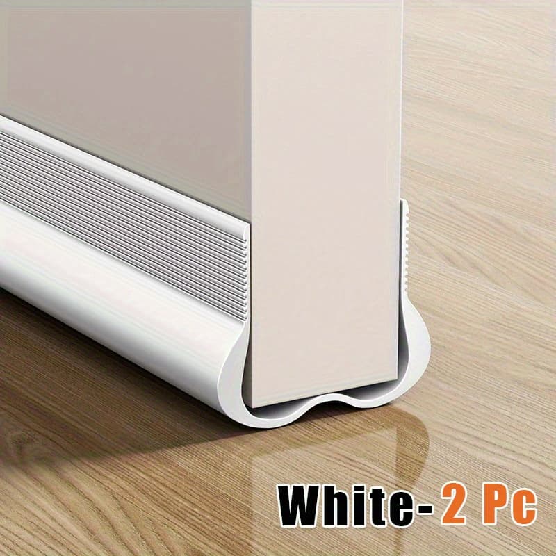 TEMU 2-pack Door Bottom Seal - 36.6" Silent Sealing Strip With , Blocks Drafts And Bugs, Minimizes Door Friction For Effortless Opening, Easy- For Home/office
