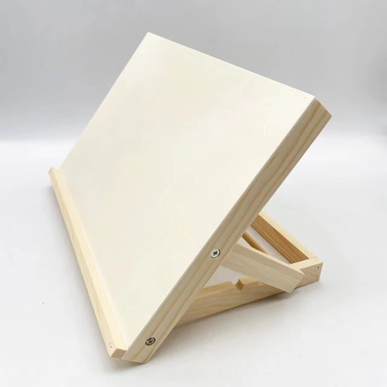 TEMU Multifunctional Foldable Wooden Easel Painting Table Portable Art Student Easel Desktop Easel Painting Board Writing Board Craft Easel