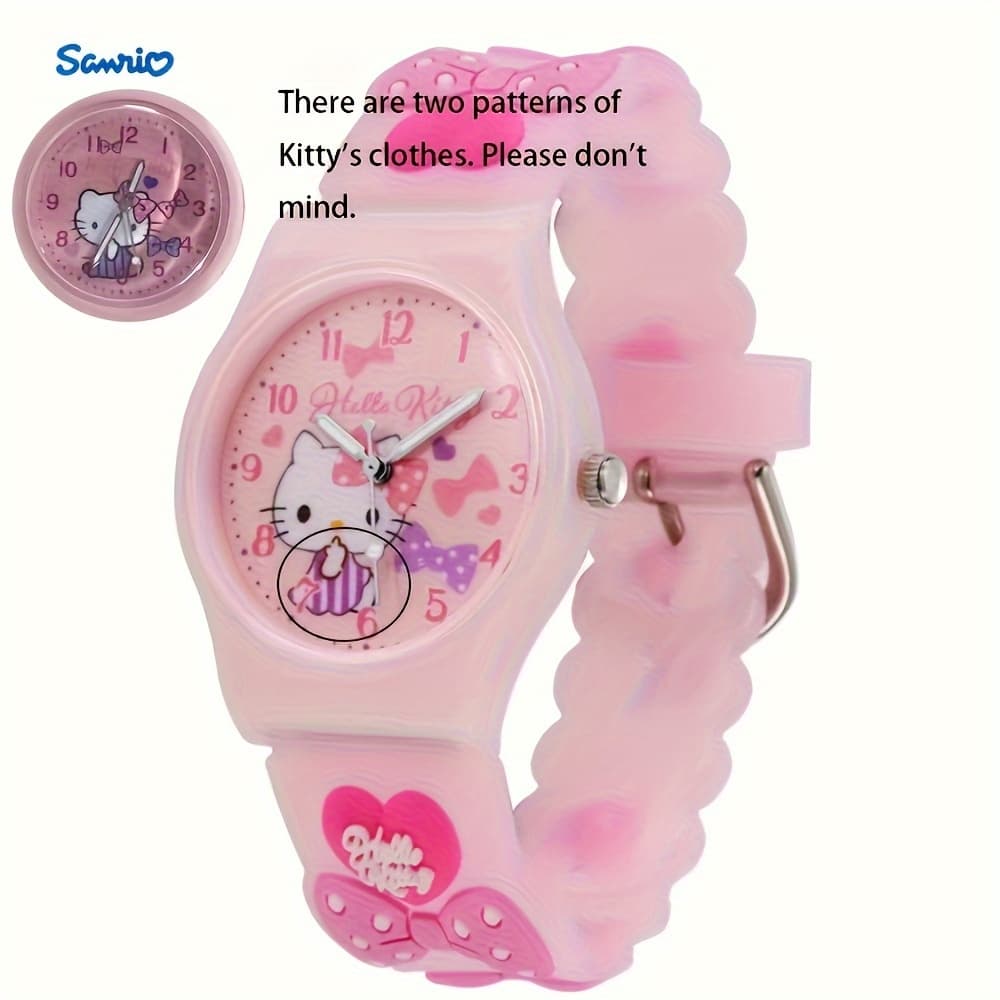 TEMU () The For Holiday Surprise Gifts Such As , Hello Kitty, Kuromi, Dog, Melody Children's Watch, Fashionable And Versatile Birthday Gifts, Christmas Gifts, Etc