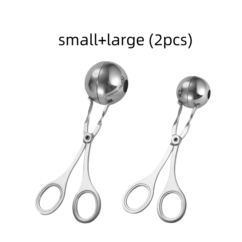 TEMU 2pcs, Meatball Maker, Stainless Steel Meat Baller, Kitchen Gadgets, Kitchen Accessories, Halloween And Christmas Gift