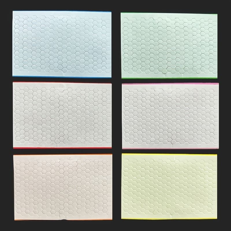 TEMU 1440pcs Of Hexagonal Foam Mounting Tape - Double-sided Adhesive Paper Made From Eva Material, Featuring Strong Ideal For Projects On Wood, Plastic, Glass, And Stone - Innovative 3d Foam Pads