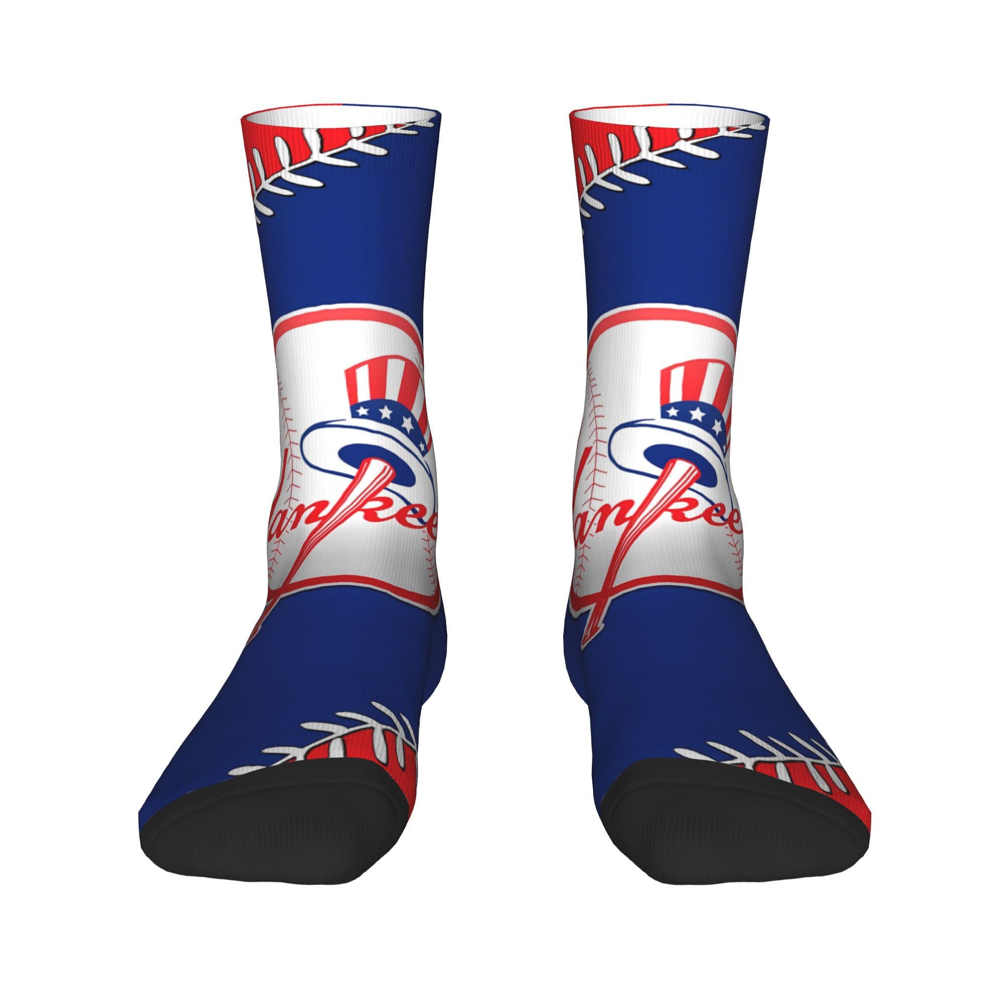 TEMU 1 Pair Mad Fun Socks, Fun Baseball-themed Socks, Unisex