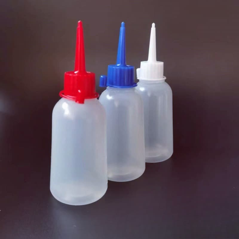 TEMU Set Of 3 Silicone Squeeze Bottles, 50ml Each, In Colors, , Suitable For Decorating Cakes, Applying Paints, Oils, And Glazes