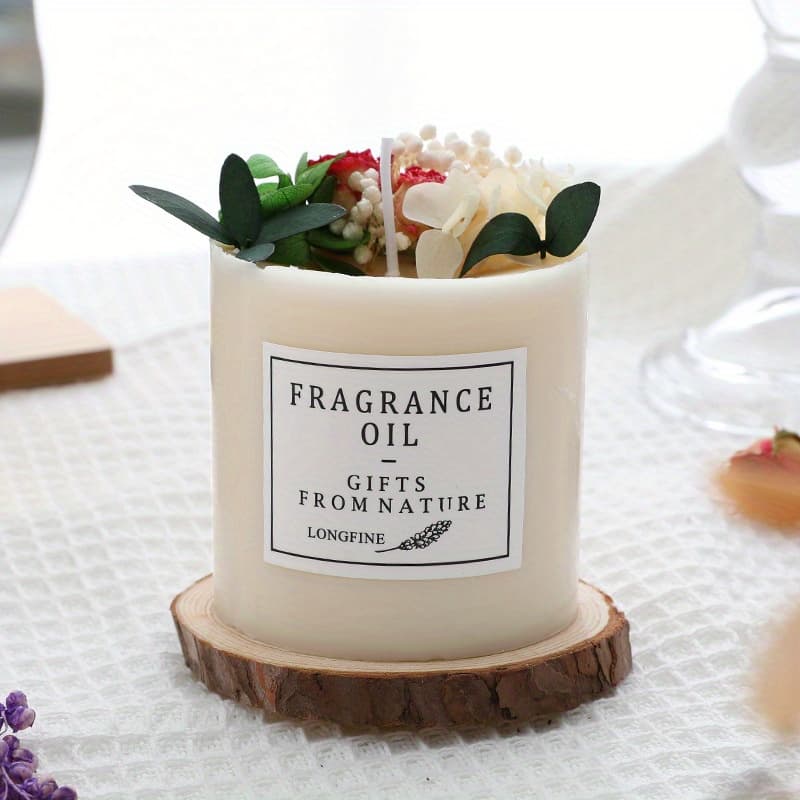 TEMU Candles For Home Scented, 8oz Home Fragrance Eternal Flower Scented Candles Gifts Set For Women, Girls, Birthday, Valentine, Anniversary, Wedding Decoration., Best For Christmas