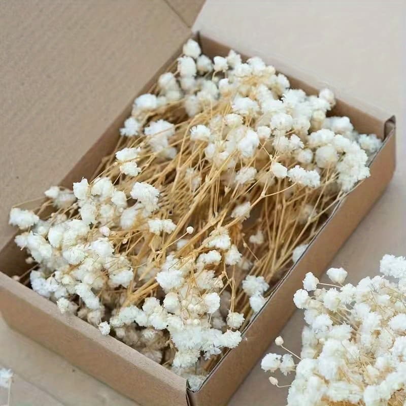 TEMU 97pcs Realistic Artificial Starry Sky Gypsophora Flowers - Rattan Suitable For Wedding, Party, Decor, Indoor/outdoor Tabletop Centerpiece For Easter, Valentine's Day, Decoration (no Maintenance)
