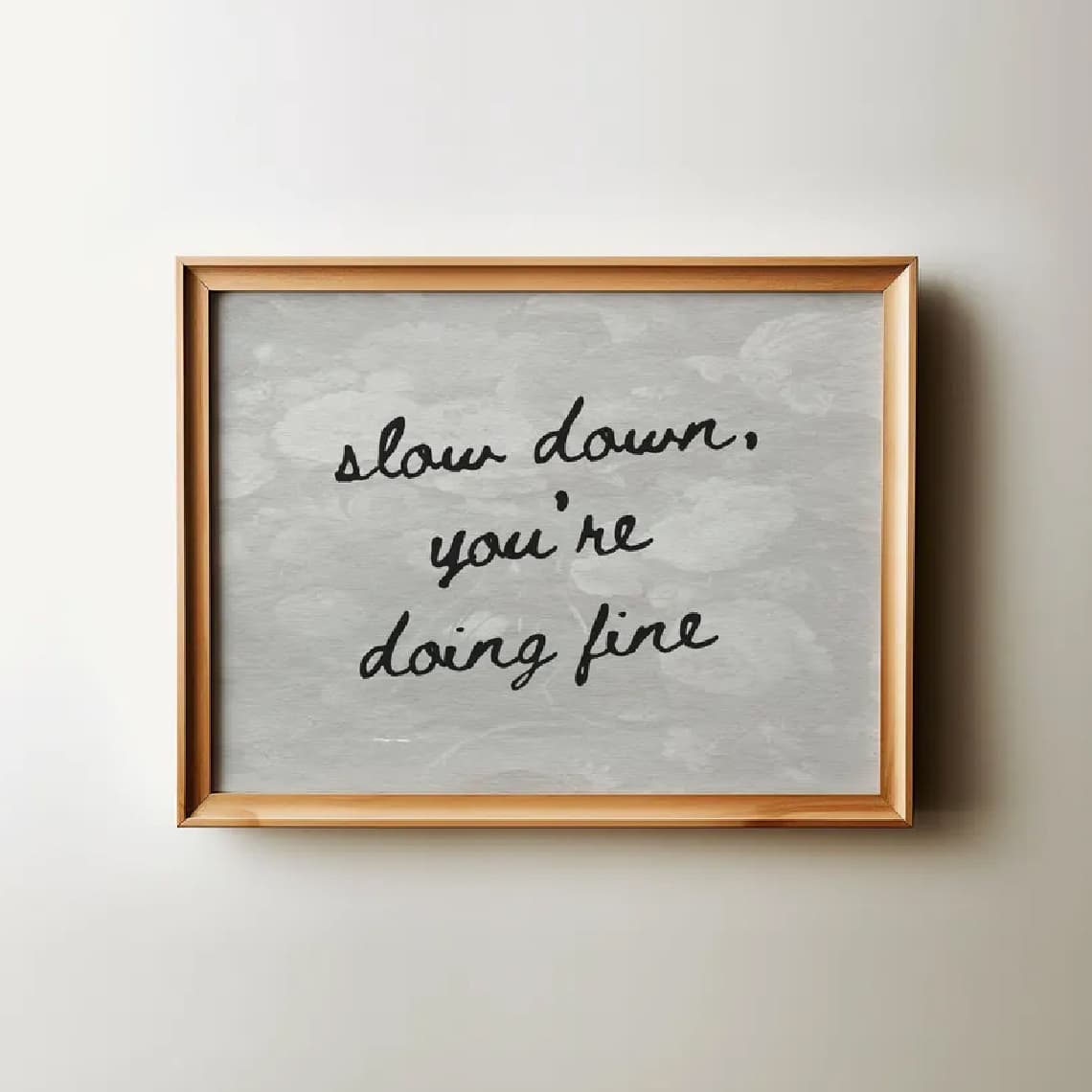 TEMU 2d Flat, 2d Flat, 1pc Wall Decor Featuring A Quote Poster That Encourages You To , Reminding You That You're . This Canvas Artwork Serves As A Unique And Artistic Addition To Your Wall Aesthetics