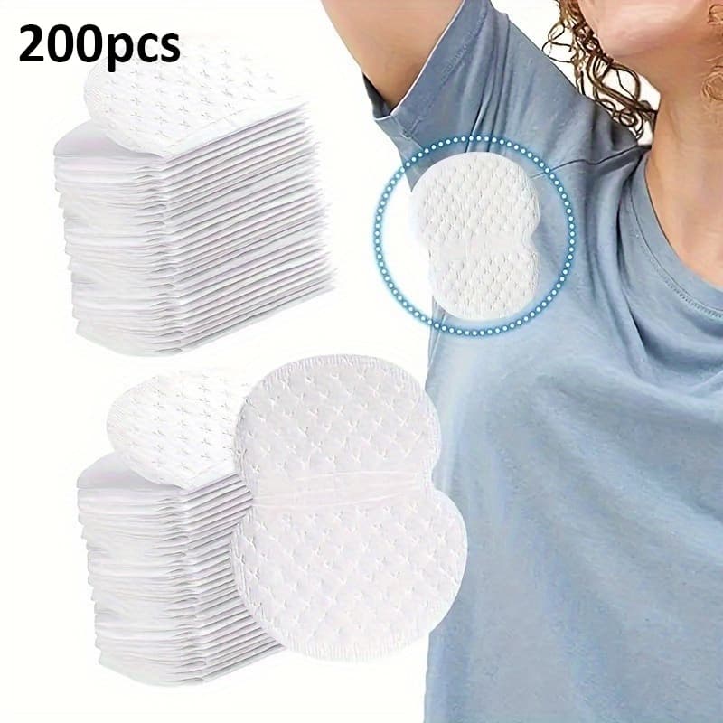 TEMU 200pcs Invisible Underarm Sweat Pads - Breathable, Seamless Adhesive Pads That Prevent Sweat Stains, Offering And . Recent Orders.