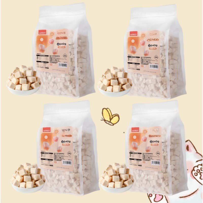 TEMU 1pc/ 2pcs/ 3pcs/ 4pcs Pet Chicken Freeze-dried Chicken Bagged