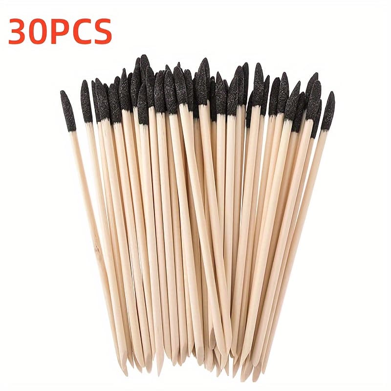 TEMU 30pcs Sanding Sticks, Fine Detailing Sanding Stick For Plastic Models Wood Hobby Woodworking