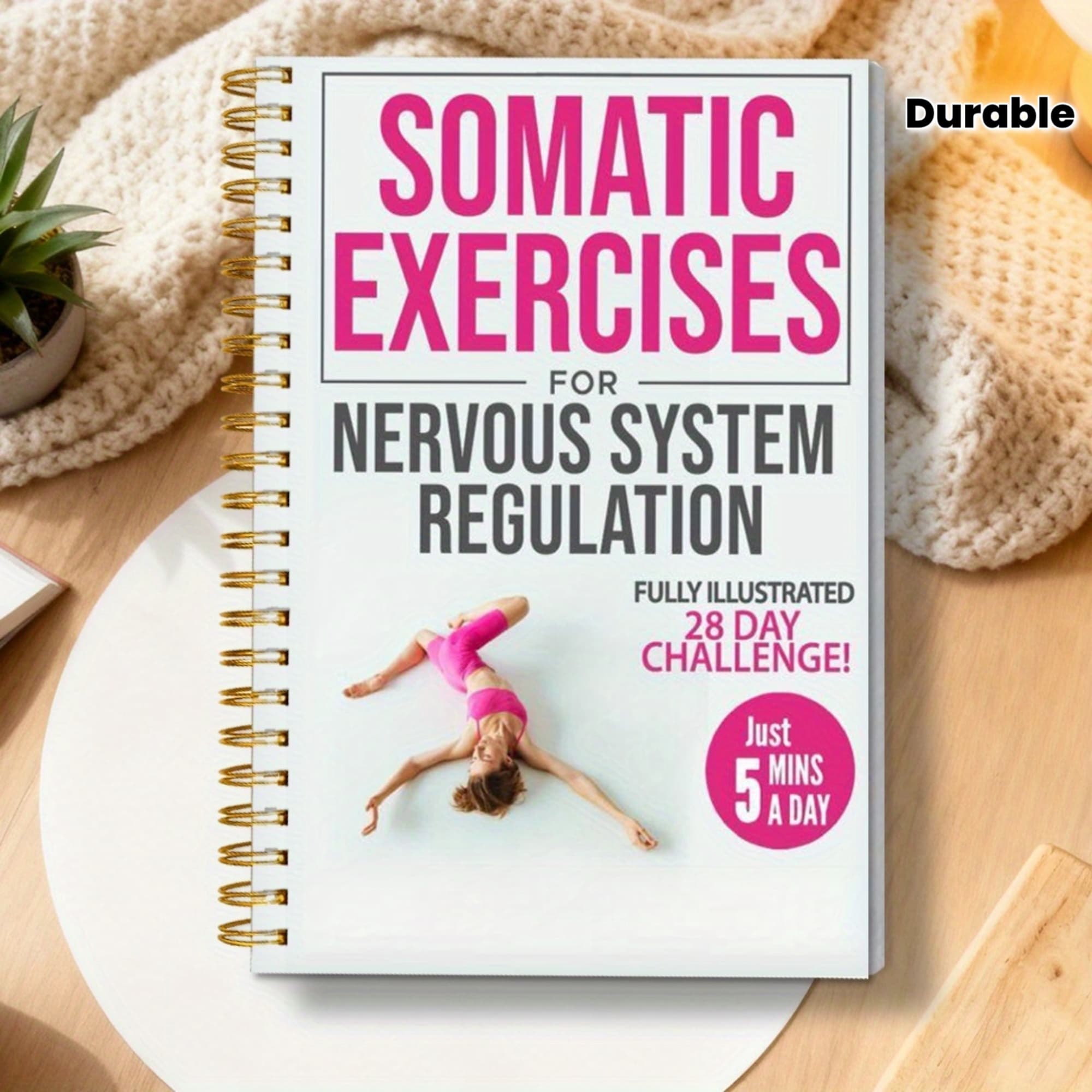 TEMU Exercises Book For Balance - 28-day Program, Mins A Day, Movements To Reduce Stress, Calm Anxiety & Your Body