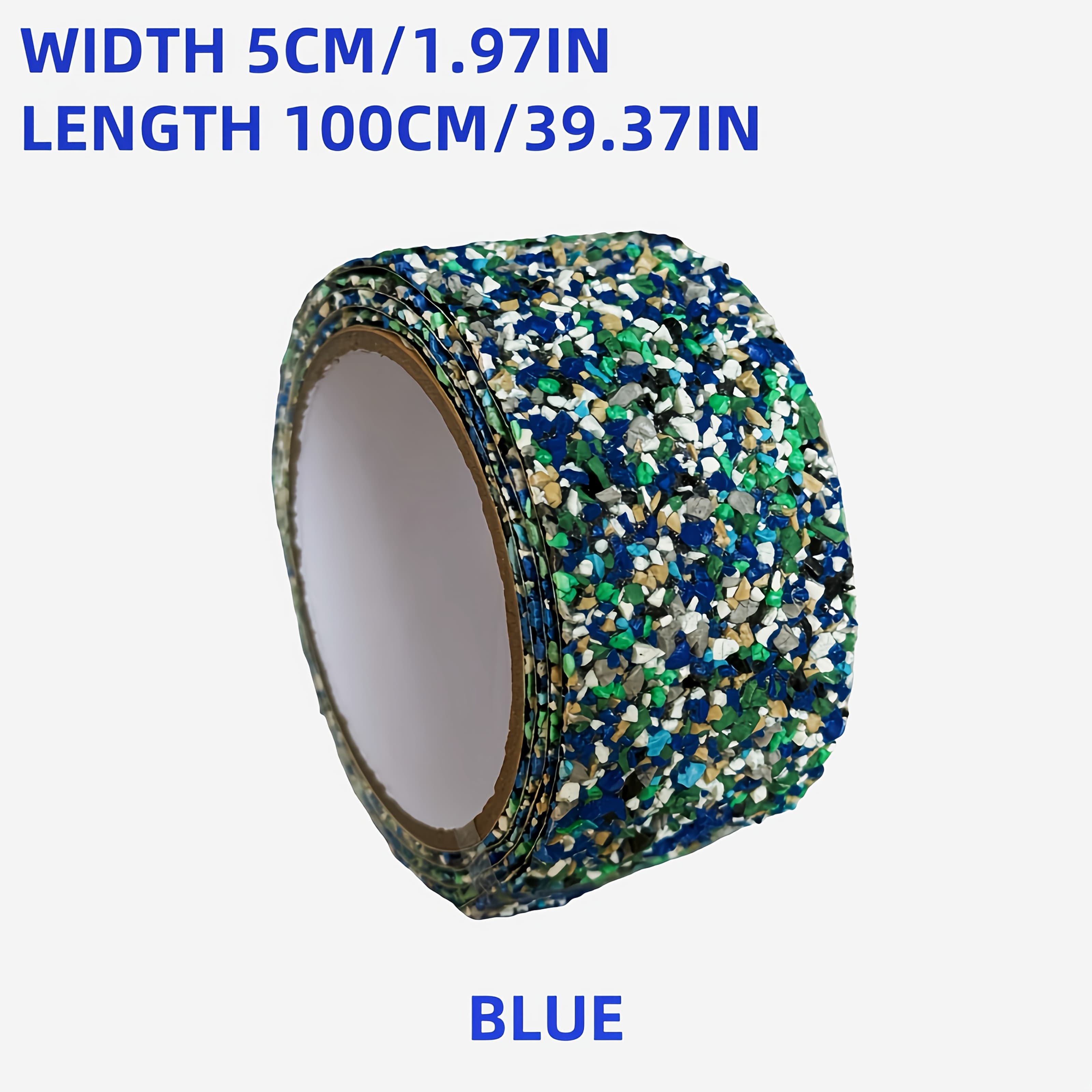 TEMU Heavy-duty Anti-slip Tape - Residue-free Pe Material, Suitable For Indoor And Outdoor Stairs, Pools, And Bathrooms - Strip Design For Easy Application