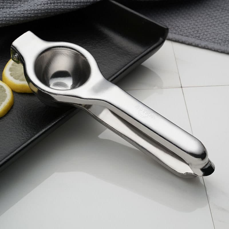TEMU New Stainless Steel Manual Lemon Squeezer, Commercial Fruit Orange Juicer, Hand-press Citrus Press For Juicing