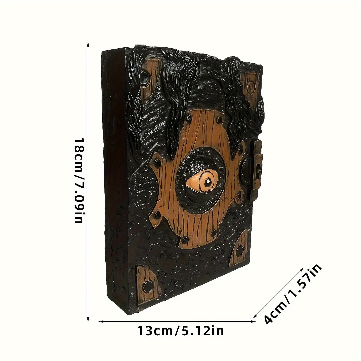 TEMU Eye Book Statue Halloween Home Decoration Desktop Ornament Courtyard Lawn Gardening Outdoor Statue