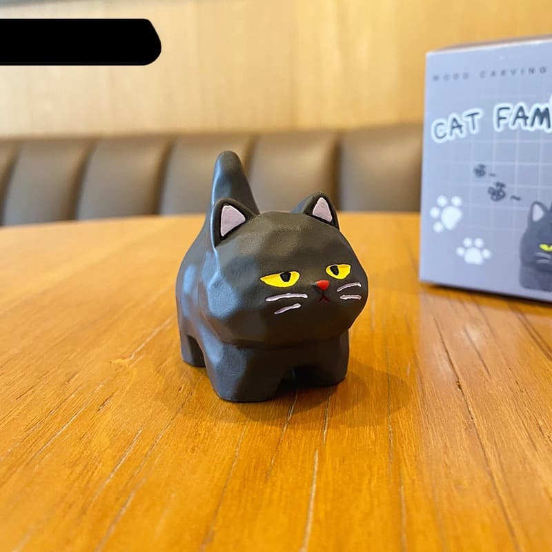 TEMU Cat Home Decoration Statue Ornament, Exquisite And , Sturdy And Durable, A Must-have For Home And An Gift For .