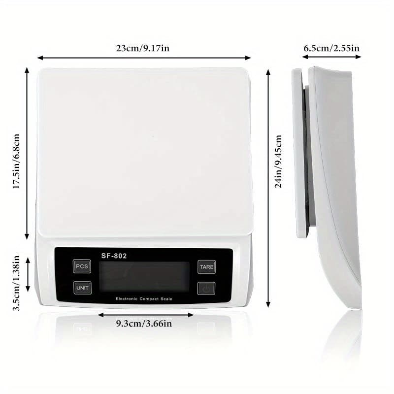 TEMU Food Scale For The Kitchen 66lb/30kg Versatile Kitchen Scale Featuring Function, Large Lcd Screen, Hardware Additions