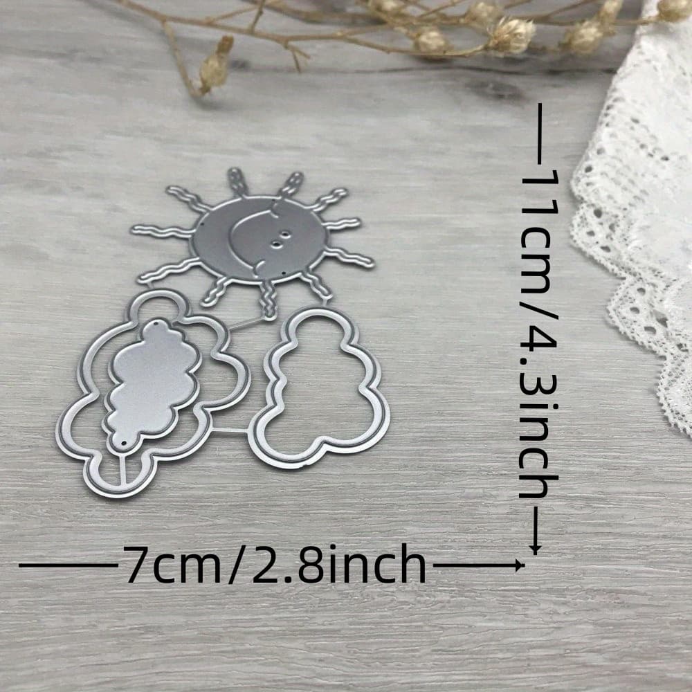 TEMU 1pc New Metal Cutting Dies Cut Die Mold Decoration Paper Craft Blade Punch Stencils Dies