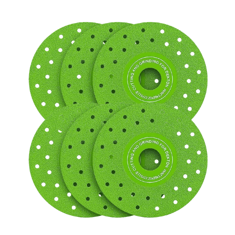 TEMU 6pcs 115mm Diamond Sanding - Welded Diamond For Tile, Marble, Rock Slab - Lightweight Sharp For Edge Accessories