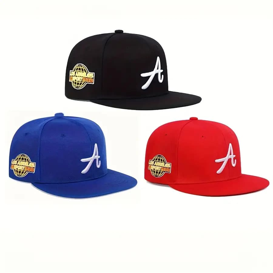 TEMU 3pcs Los Angeles Embroidered Baseball Caps - Adjustable Dad Hats With -themed Embroidery, Unisex For , Streetwear Hip-hop Hats, High-quality Embroidered Caps (3 Pack)