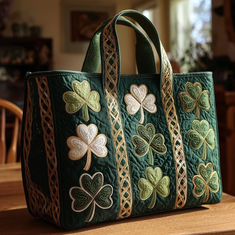 TEMU Modern Quilted Tote Bag With Easy And Neutral Design Suitable For Work And Handbag Fashion Handbag Easter