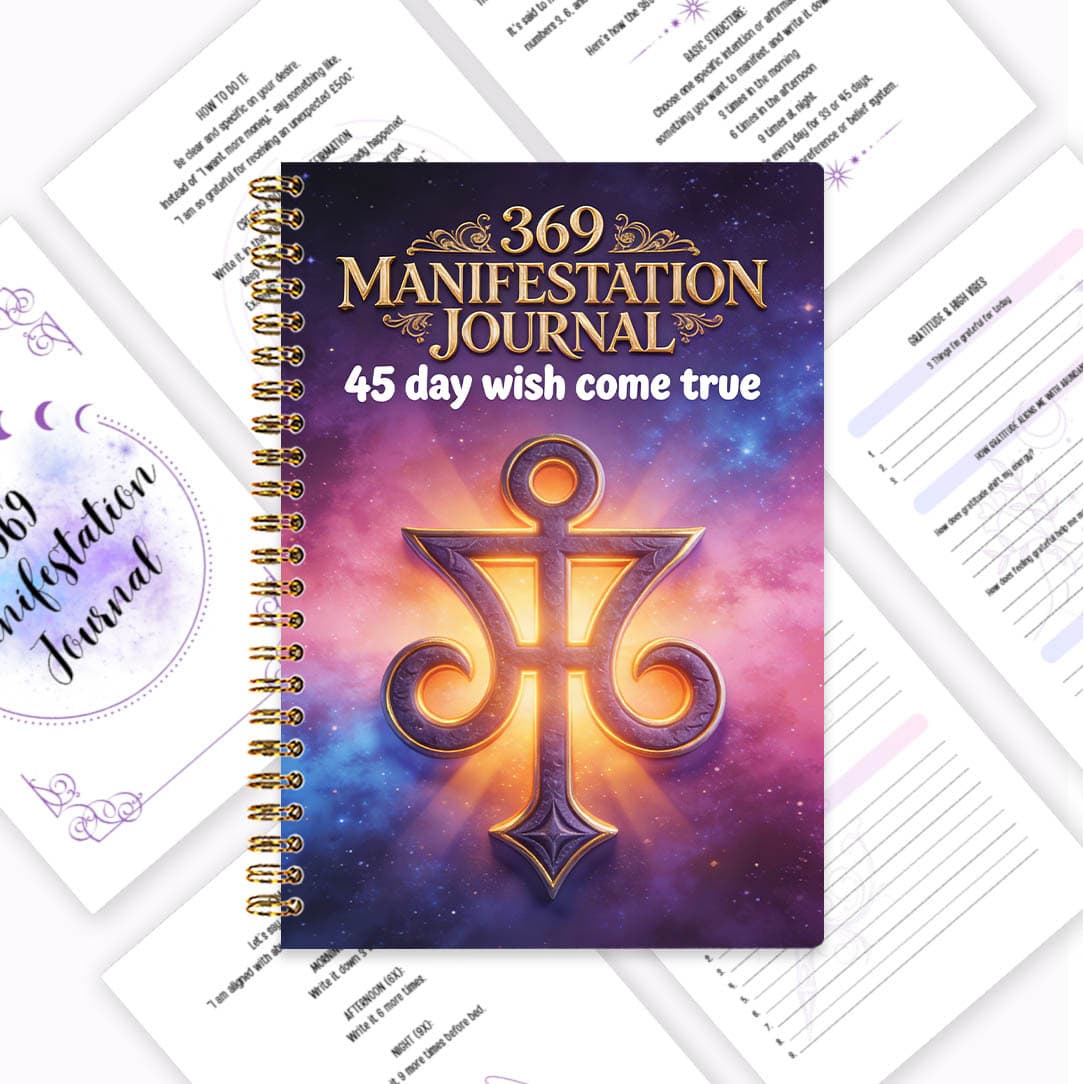 TEMU 369 Law Of Book & Manifestation Journal With 3-6-9 Programming, Daily Gratitude Diary, Positive Affirmations & For Law Of Practice, Planner Suitable For Loa Practice & Spiritual