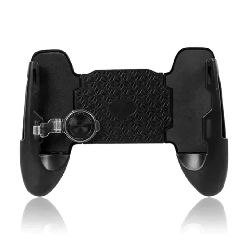 TEMU Portable Mobile Phone Gamepad Joystick Controller With Plastic Bracket For Aim Shooting Game Handle Phone Holder