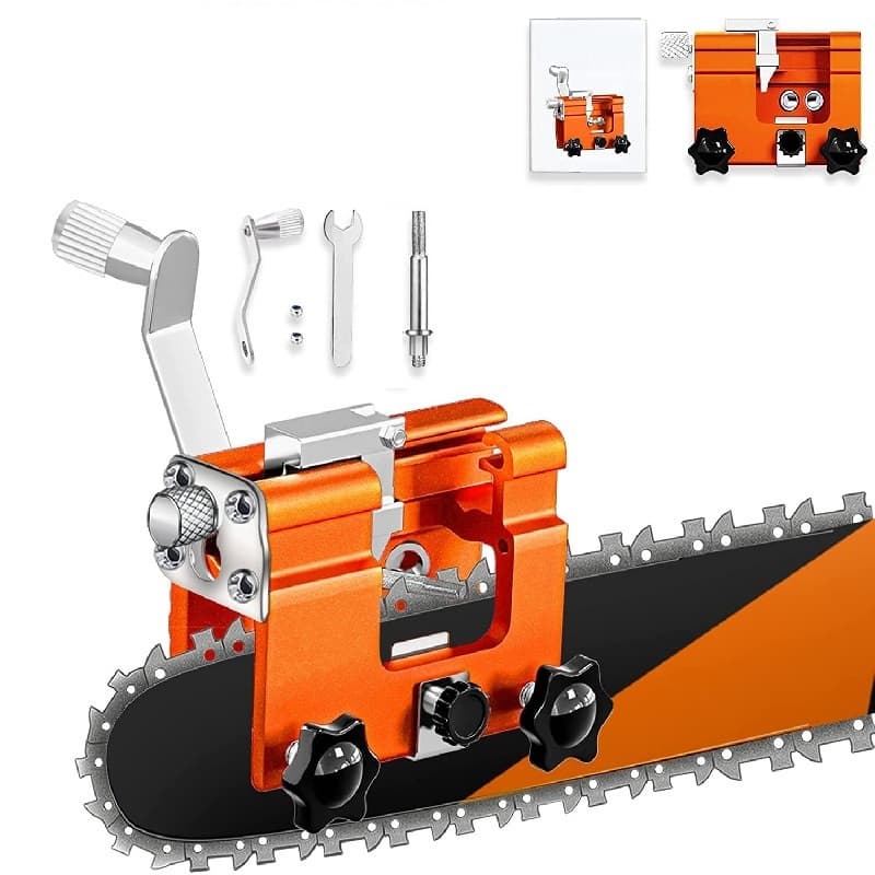 TEMU Versatile Chain Saw Sharpening Kit With Dual-headed Carbide Grinders- Fits 4" To 22" Saws, Compatible With Manual& Electric Tools