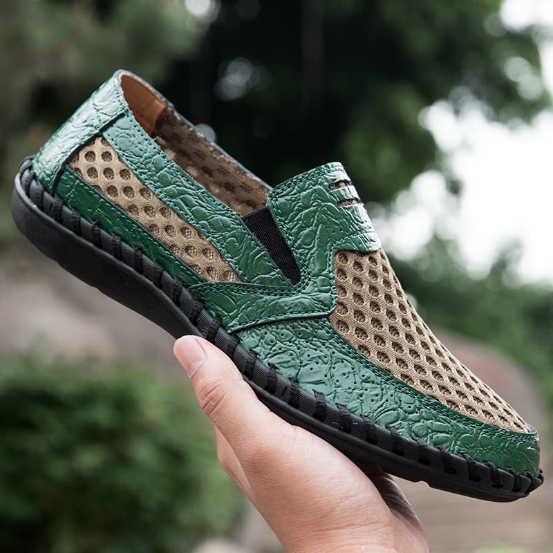 TEMU Cross-border Large-size Men's Mesh Breathable Men's Shoes 38-46 Are For A Long Time.